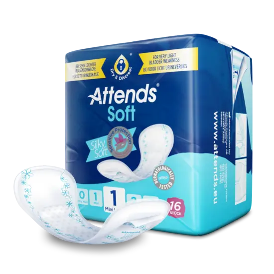 8544_VLOZKY ATTENDS SOFT 1 MINI LONG 16 KS